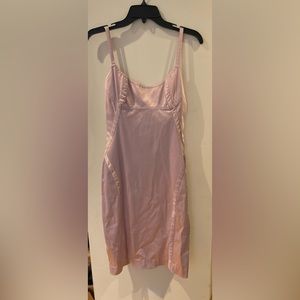 Donna Karan New York Silk Lilac Mini Dress -Size 4